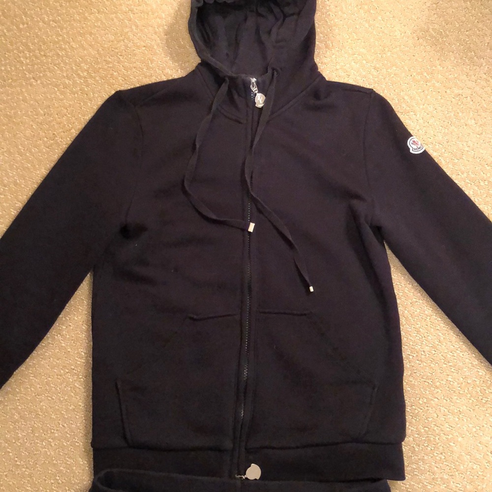 Moncler sweatsuit track pants +jacket authentic S